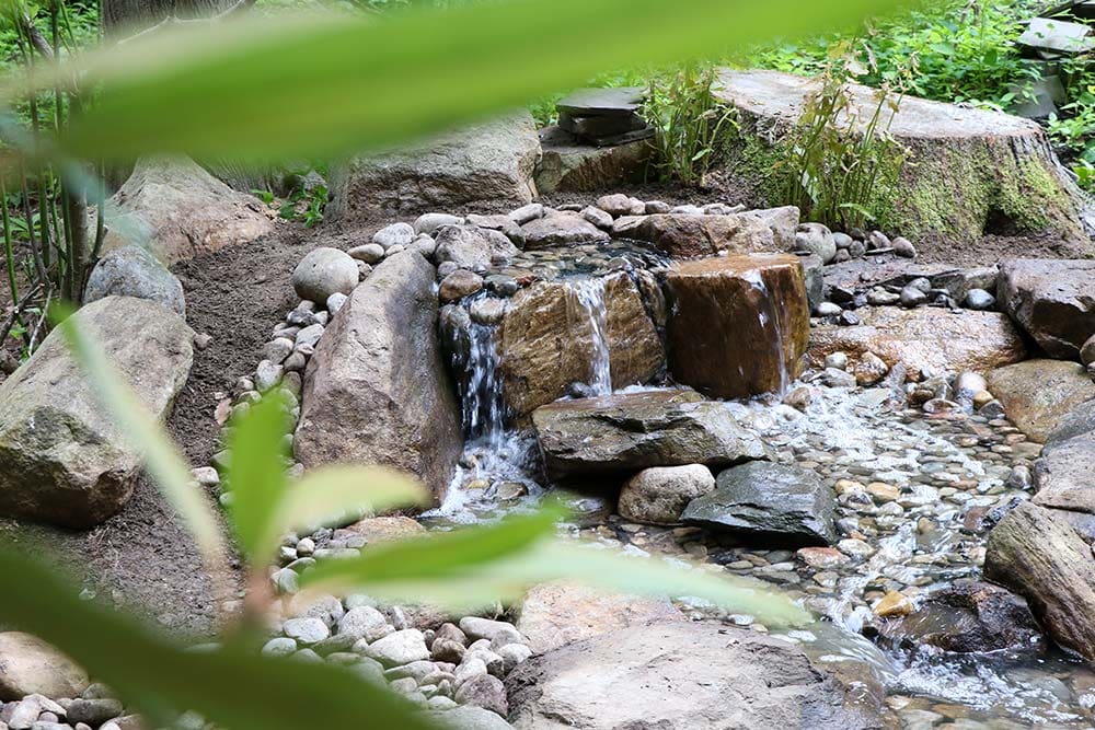 Backyard Stream & Pond